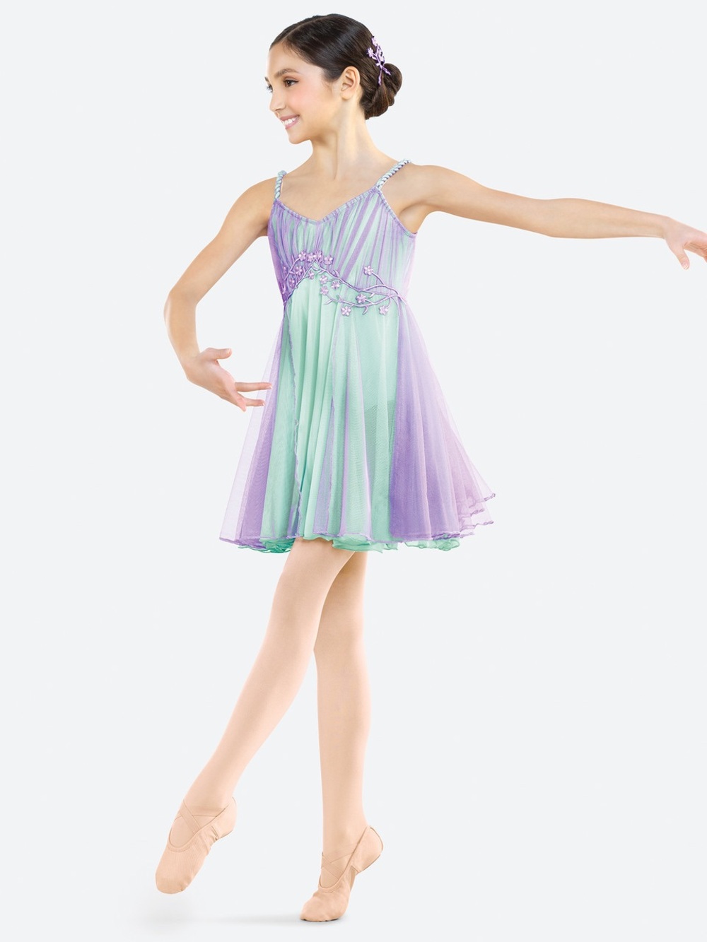 Revolution Symphony in C lavender mint  Dress for Girls